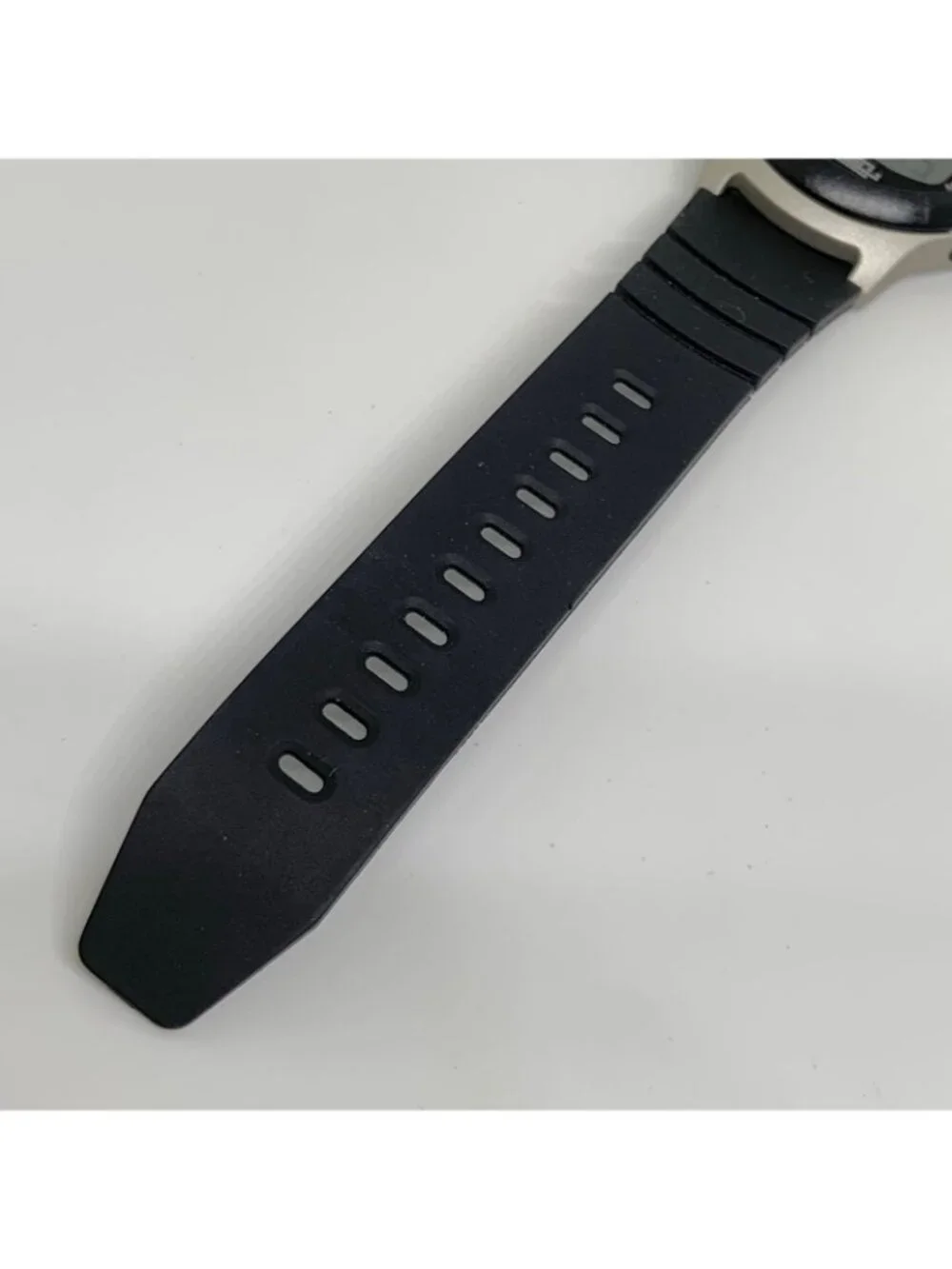 Impulse men’s digital watch black gray tone 42mm quartz analog black running